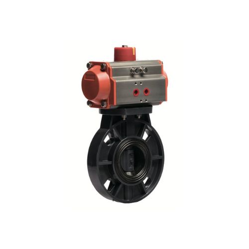 Pneumatic-Actuator Butterfly-Valve uPVC - Pnuematic Actuator