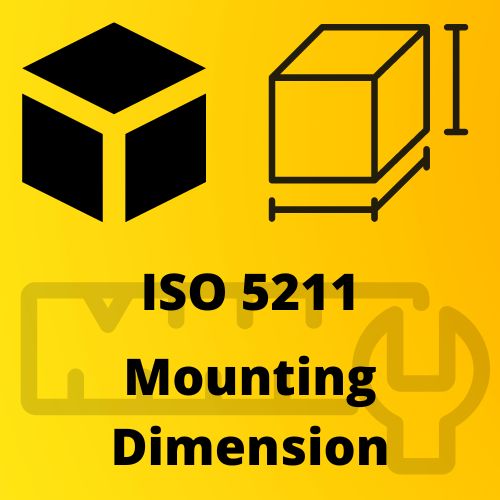 หัวขับลม หัวขับไฟฟ้า ISO5211 Mounting Dimension